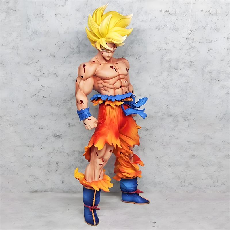 Anime Dragon Ball Z Son Goku Figure 31cm/12.2inch Super Saiyan Goku Action Figures Pvc Statue Collection Model Toys Gifts