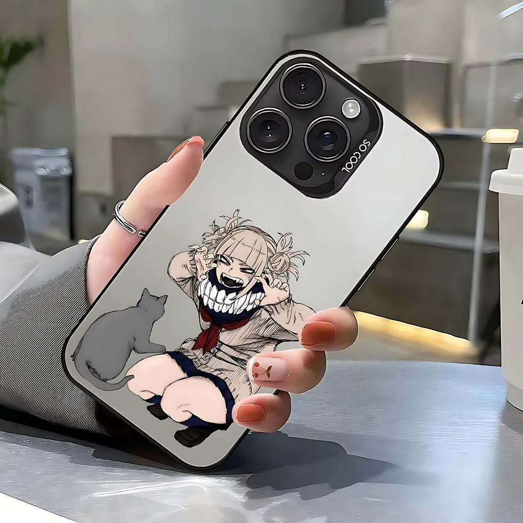 Anime Himiko Toga Cartoon Phone Case For iPhone 17 16e 16 15 14 13 12 11 Mini Pro Max XR XSMAX 8 7 Air Plus Anti Fall Back Cover