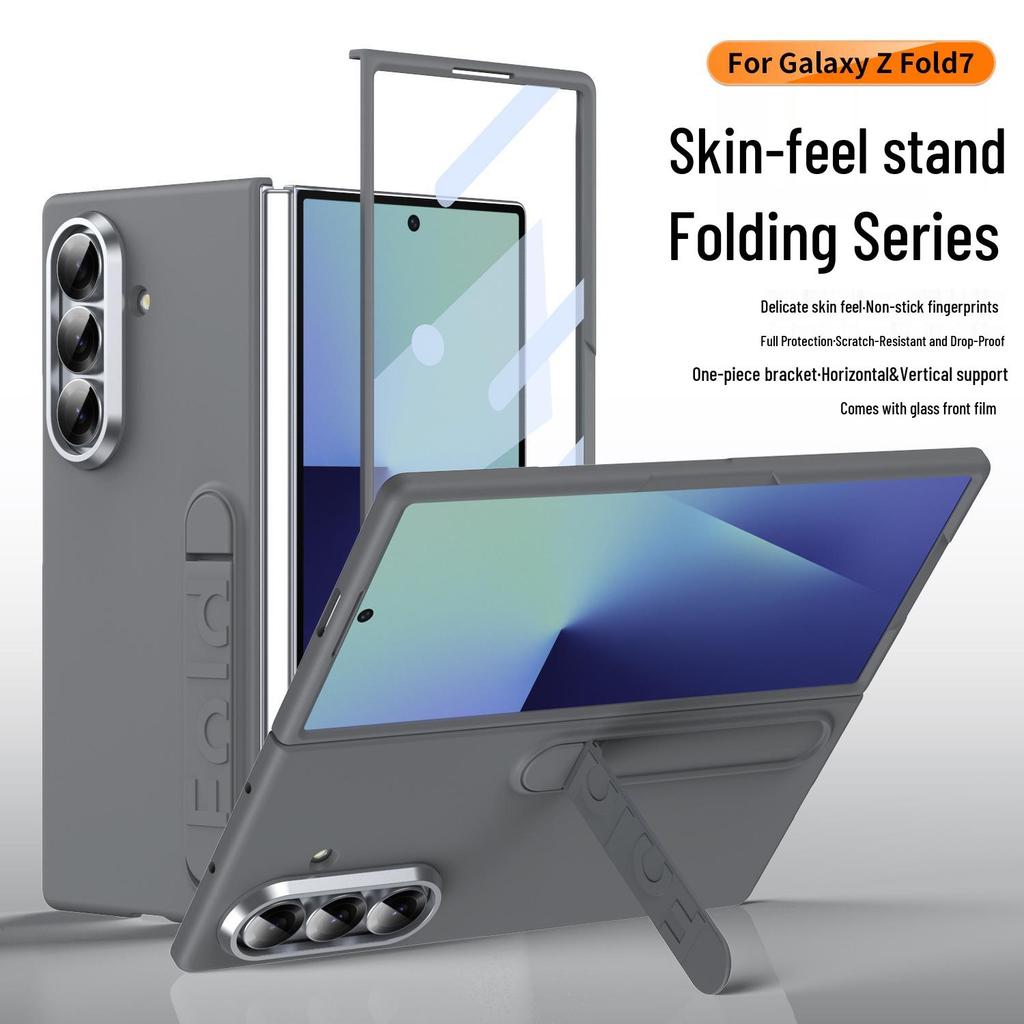Samsung Z Fold7 Minimalist Case: Lone Star Stand & Film for Z Fold6/7