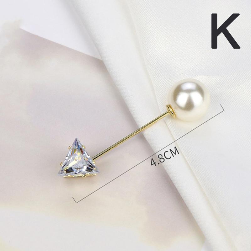 Kleidung Broschen Perle Revers Pin Pullover Kleid Brosche Hosen Pins Abzeichen Schnalle