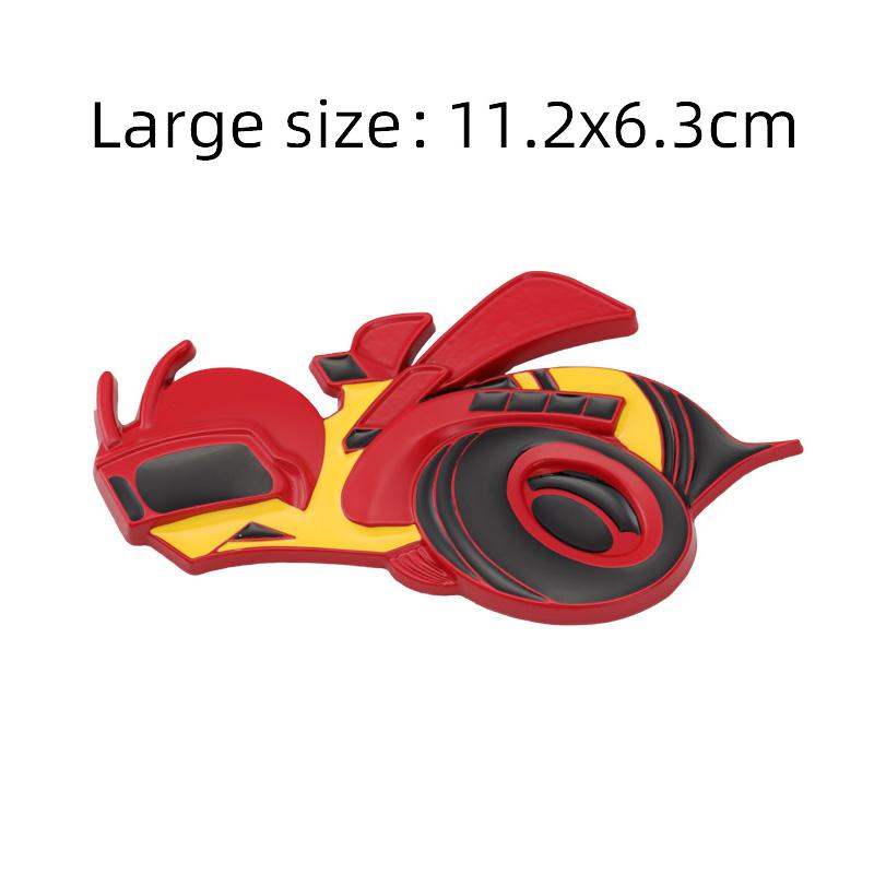 3D Metall Auto Kotflügel Seite Hinten Kofferraum Emblem Abzeichen Aufkleber Dekal Styling Zubehör