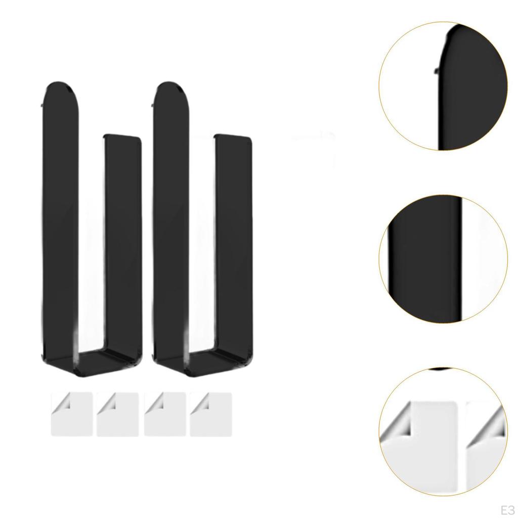 2 Acrylic Hat Hooks for Wall Use, Suitable Organizing Hats In Home