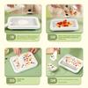 Ice Cream Maker Pan Multifunctional with 2 Scrapers Ice Cream Maker Plate DIY Cold Sweet Fried Food Plate Rolled Ice Cream Maker