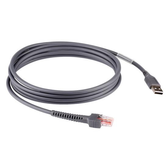 1.8m High Speed USB 2.0 A Male To RJ45 Cable for Symbol Barcode Scanner LS2208