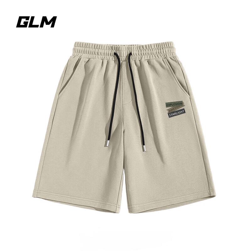 

Мужские хлопковые шорты GLM в американском стиле свободного кроя на кулиске M