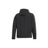 Reebok Outerwear C Fl Solid Color Hooded Casual Jacket Men Outerwear Black FT0650