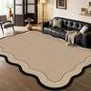French Retro Living Room Carpet Full Of DirtResistant Coffee Table Blanket SkinFriendly Crystal Velvet Carpet Study Easy To Take Care Of NonSlip