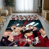HD Stray Kids Kpop Star Living Room Non-Slip Area Rug Soft Carpet for Bedroom Kids Playroom Sofa,Home Decor Doormat Gift