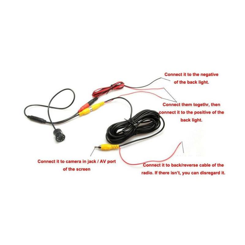 Car Reversing Camera Rear View Camera Compatible For Land Cruiser Lc 100 120 200 Prado V8 / Prius / Mark X