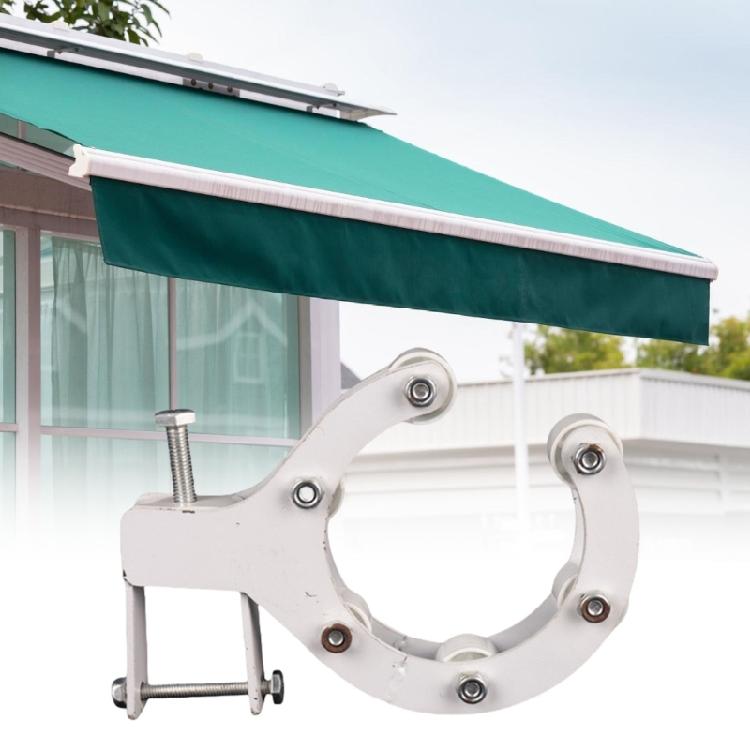 Tendalino Espandibile Portatile Telaio in Acciaio Tenda Impermeabile Staffa di Montaggio Supporto per Giardino Campeggio