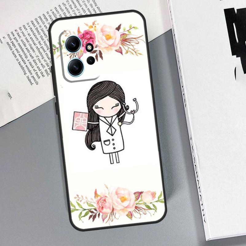 Medical Doctor Nurse Medicine Student Case For Xiaomi Redmi Note 14 9 10 11 12 13 Pro 11S Cover For Redmi 15 15C 14C 12C 10C 13C