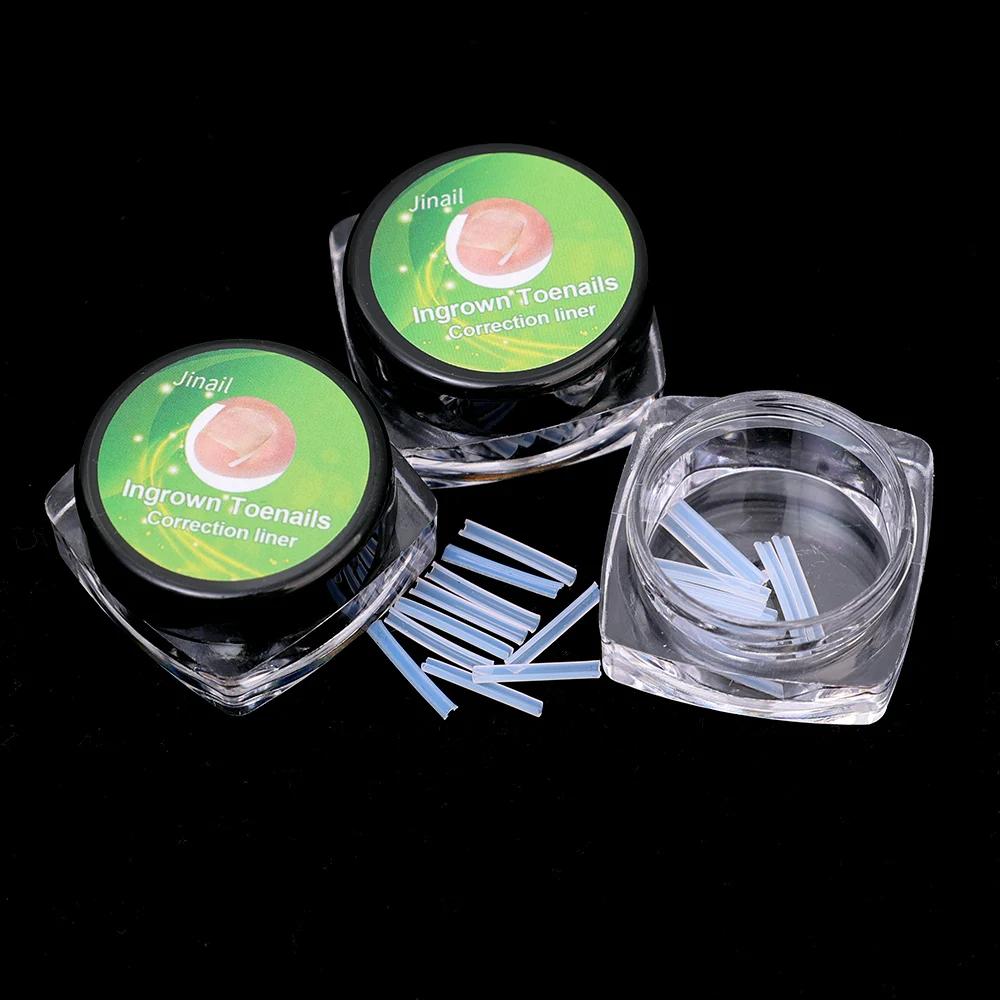 Ultra-thin Ingrown Toenail Corrector Tools C-shaped Tube Pad Correcting Nails Growth Paronychia Treatment Recover Pedicure Tools