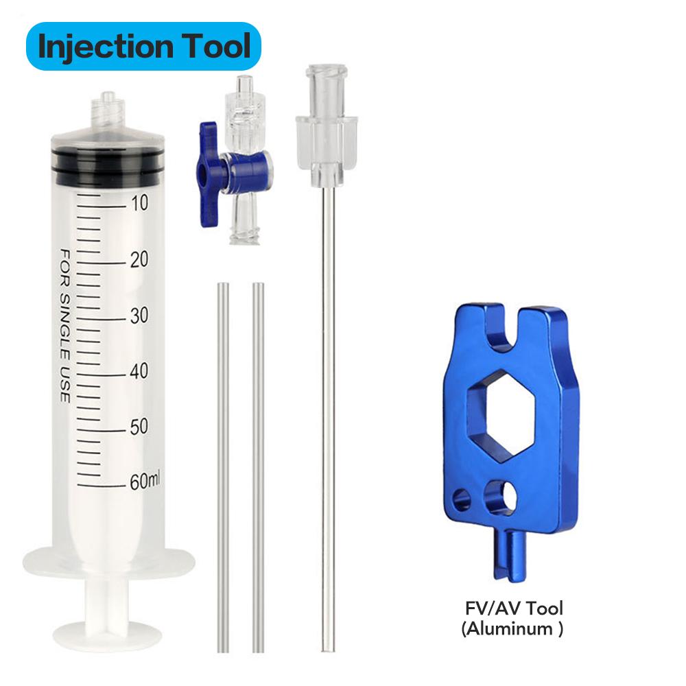 Bicycle Oil Bleed Tubeless Tire Injection Tool MTB Sealant Injector for Cycling Maintenance Liquid Injection Accessories