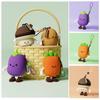 New Silicone Storage Bag Vegetable Series Mini Earphone Bag Kawaii Coin Purse Kids