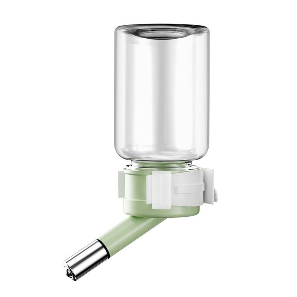 Transparent Hamster Water Dispenser Hanging Design Leakproof Pet Waterer Bead Head Small Animals Drinking Bottle