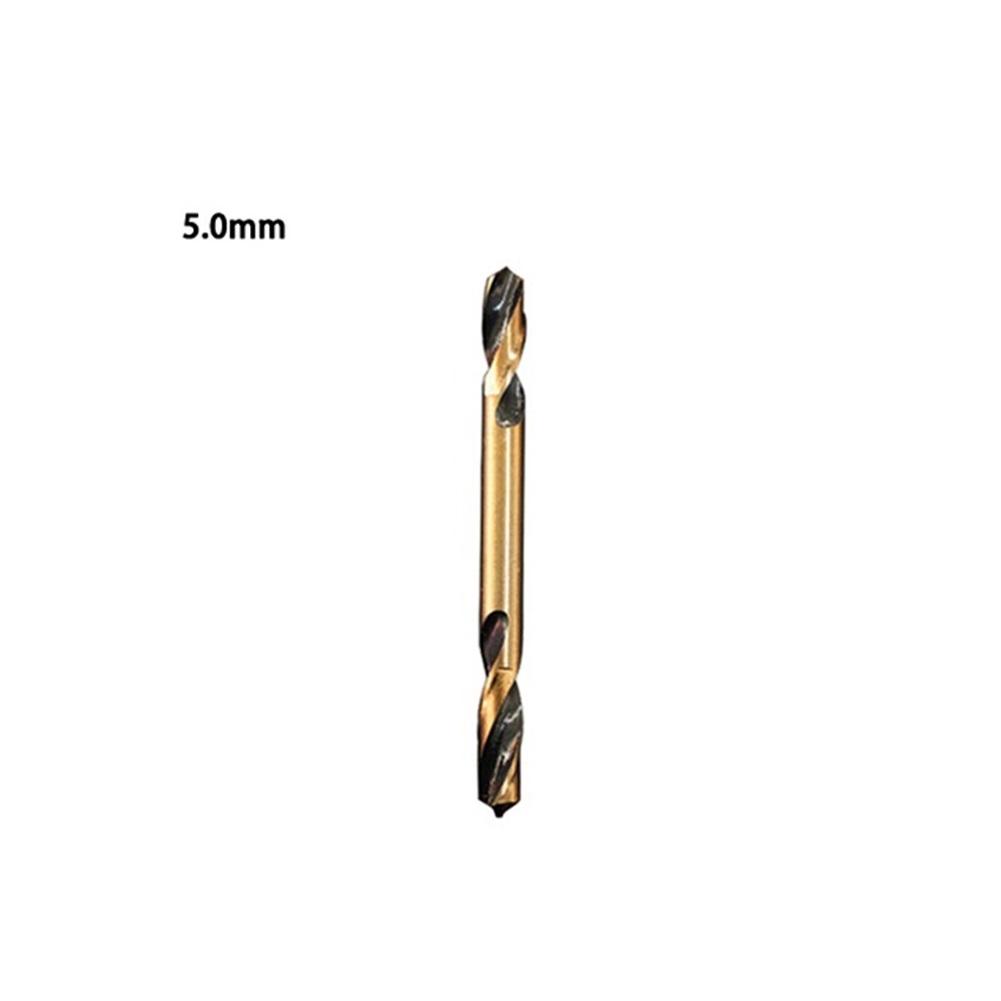 High Speed Steel Doubleheaded Auger Drill Bit 1pc For Drilling For Metal Wood with Hand Drill and Electric Drill