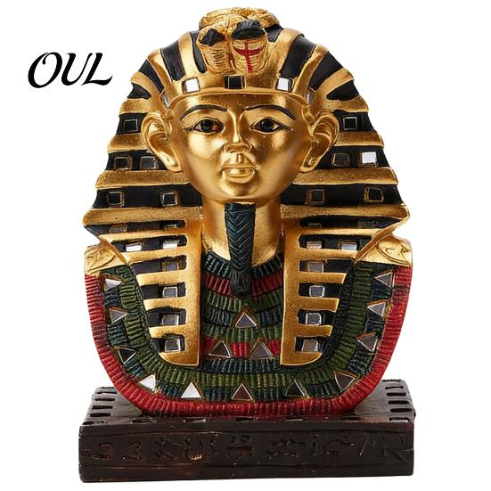 Verfijnd Hars Huis Kunst Egyptische Sfinx Standbeeld Ornament, Retro Oude Beeldje, Klassiek Artistieke Sfeer Decoratie Stuk Beeldhouwwerk, Miniatuur