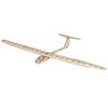 Fixed Wing Balsa Wood Airplane Kit, 1550mm  pan for Stability, Assembly, Wooden Structure for Beginners