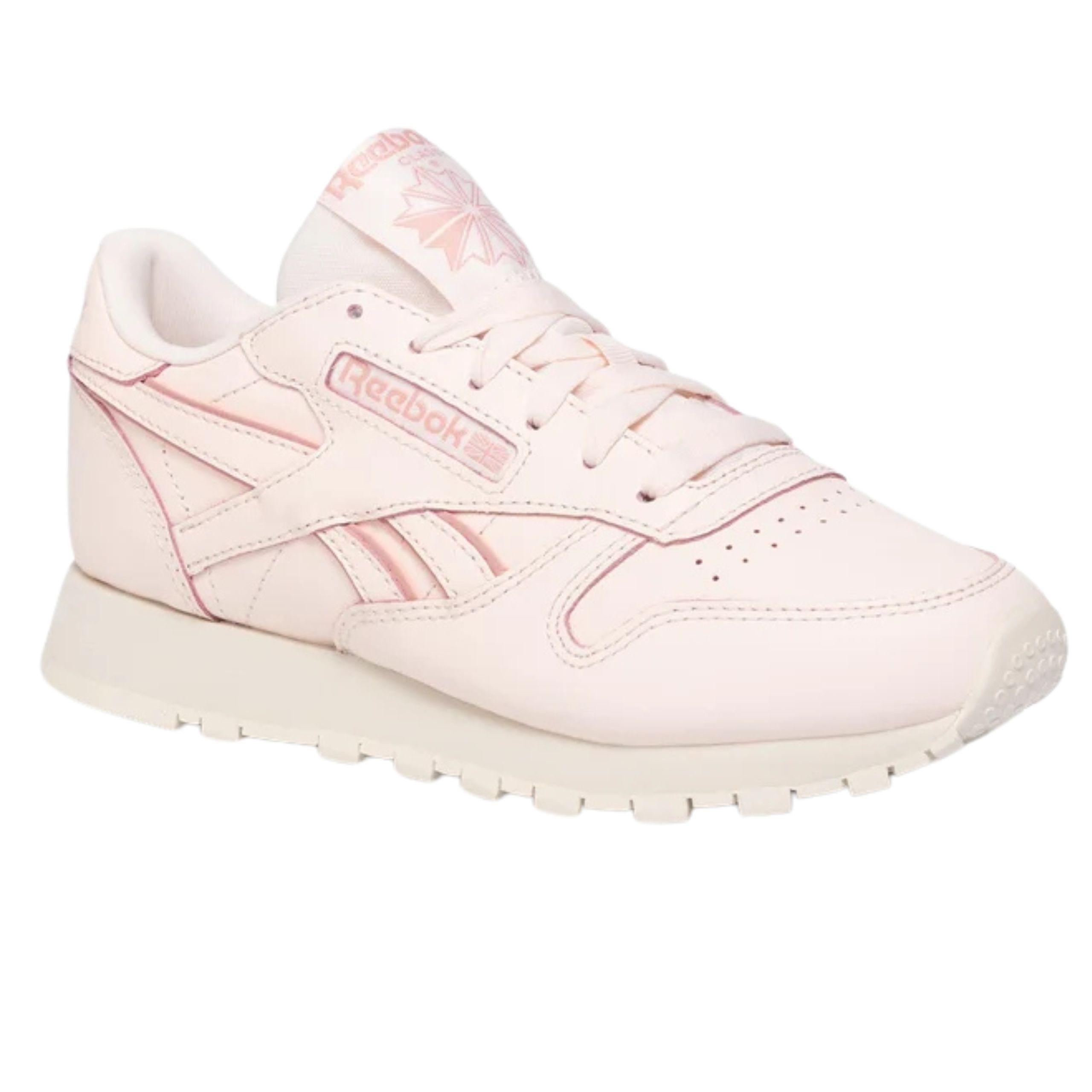 

Женские спортивные кроссовки REEBOK CL LTHR DV8432 - розовые р. 37 37 розовый
