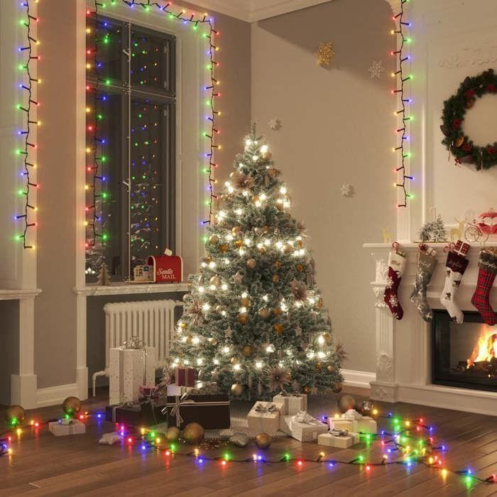 VidaXL Guirlande à LED Compacte avec 3000 LED Décoration de Noël Ornement de Vacances Décoration de Fête Intérieur 343272