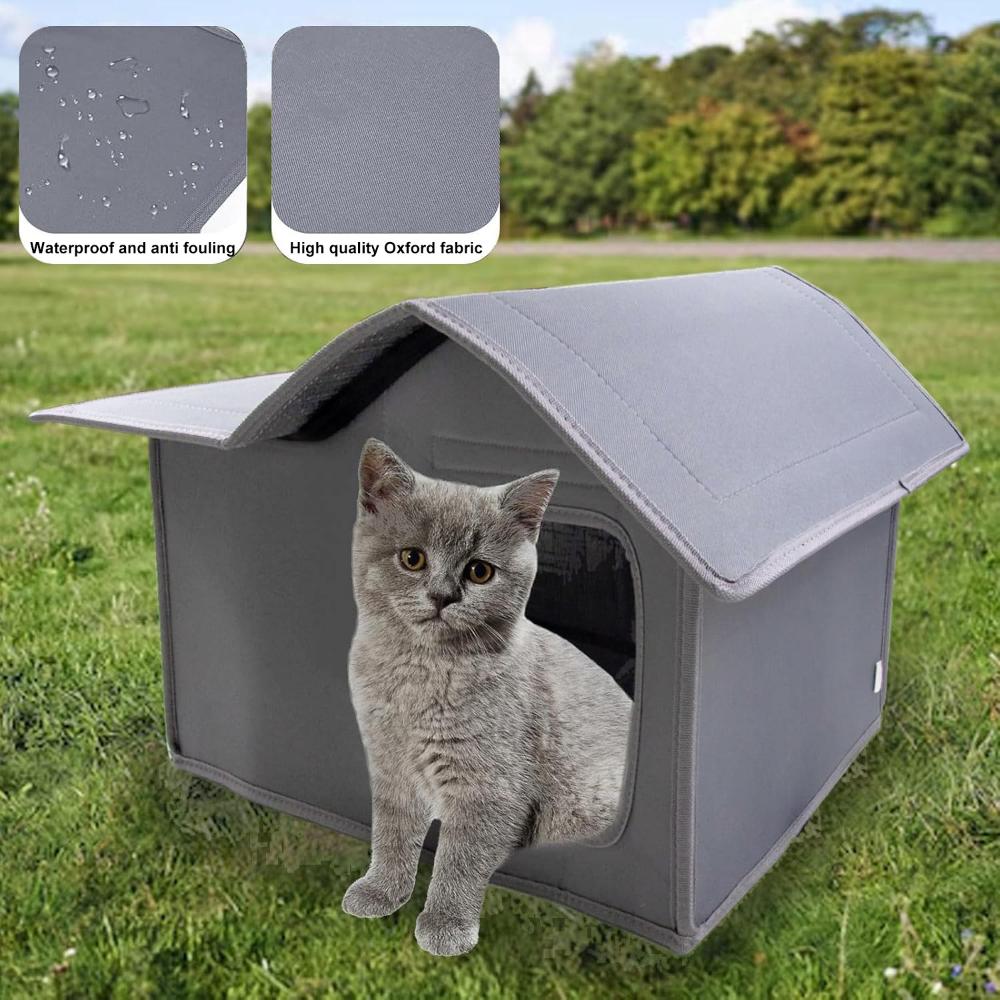 Cat Air Conditioning House Summer Cat Cooling Tool Nest Dog Ice House-Insulated Dog Four Seasons Cat Pet Ice House For Outdoor