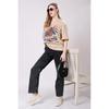 Women’s Loose Fit Graphic Printed Breathable Summer Oversized T-shirt Combo of 2
