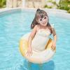 Swim Rings with Float Seat for 1-5 Years, Baby Swimming Rings with Safe Handle