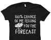 Meteorologist Shirt Weather Forecast Shirt Meteorologist Gift Weather Forecast Gift Weather Shirt Weather Gift Forecaster Shirt #OS3324