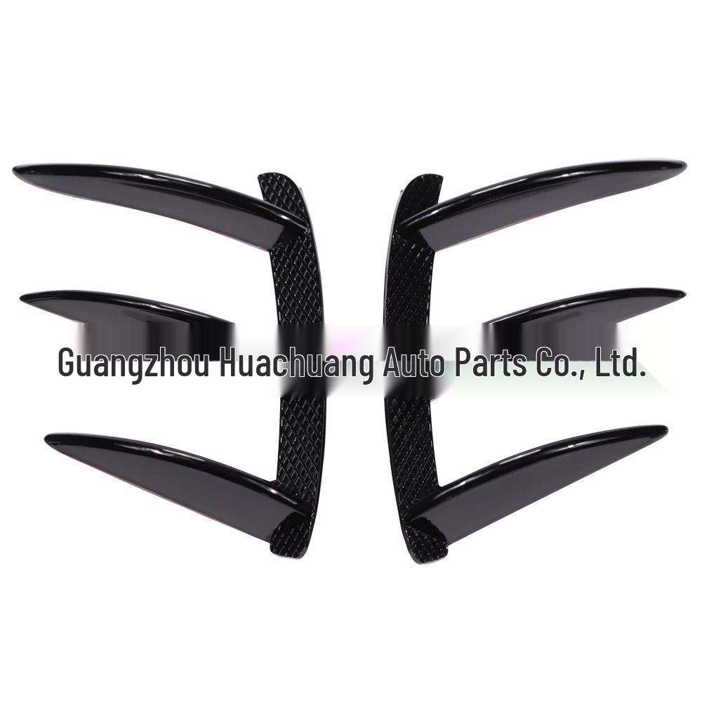 Rear Spoiler with Fang-Shaped Canards for 2013-2018 Mercedes-Benz A-Class W176 A200 Models.