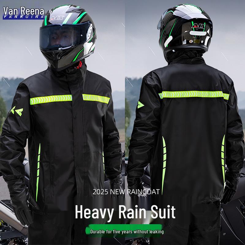 Unisex Long Raincoat Overcoat Set for Hiking & Travel