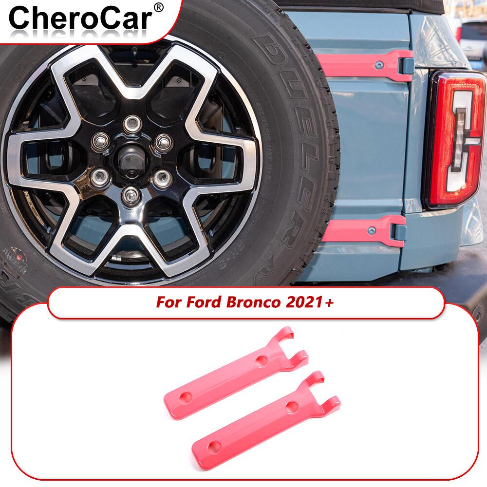 Pink Tailgate Hinge Cover Rear Door Hinge Liftgate Trim Decor for Ford Bronco