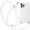 Protective Case for iPhone 12 Pro Max - eFConnection - Flexible - White - Anti-scratch - Anti-shock