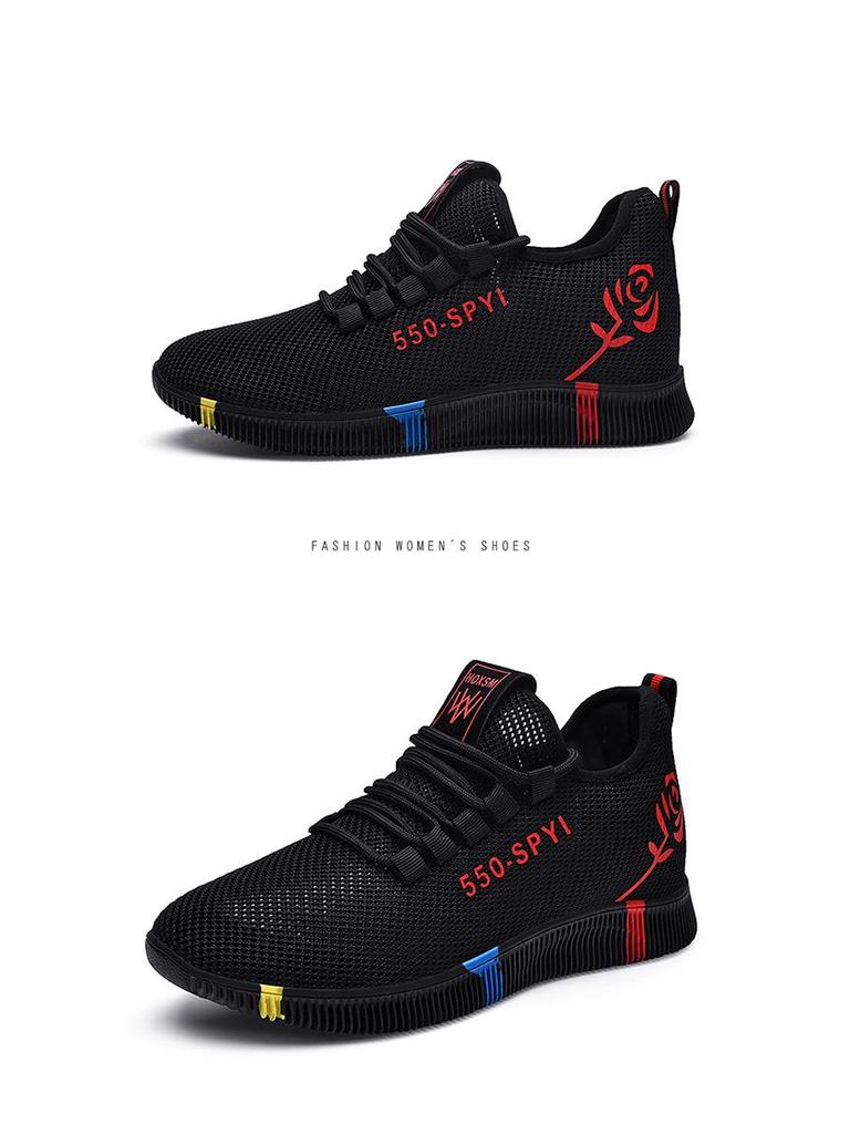 Shield Fox Women's Breathable Mesh Walking Sneakers 2025 - Non-slip, Lightweight, Casual Shoes for Moms