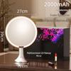 Smart LED Desktop Makeup Mirror with Light - Internet Celebrity Style