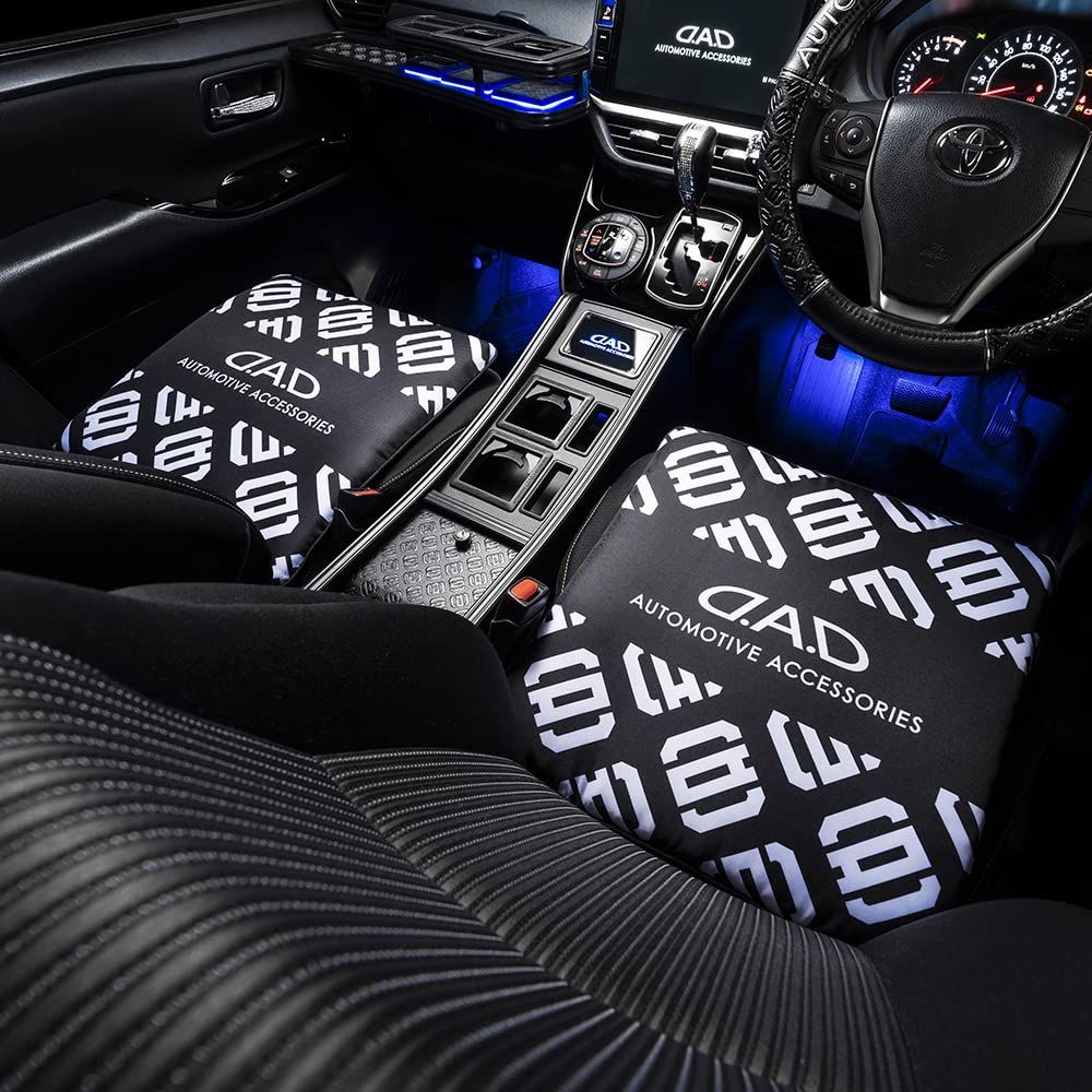 GARSON Polyester Car Plush Reversible Cushion GARSON Black D.A.D HA674-01-01 (1 Piece)