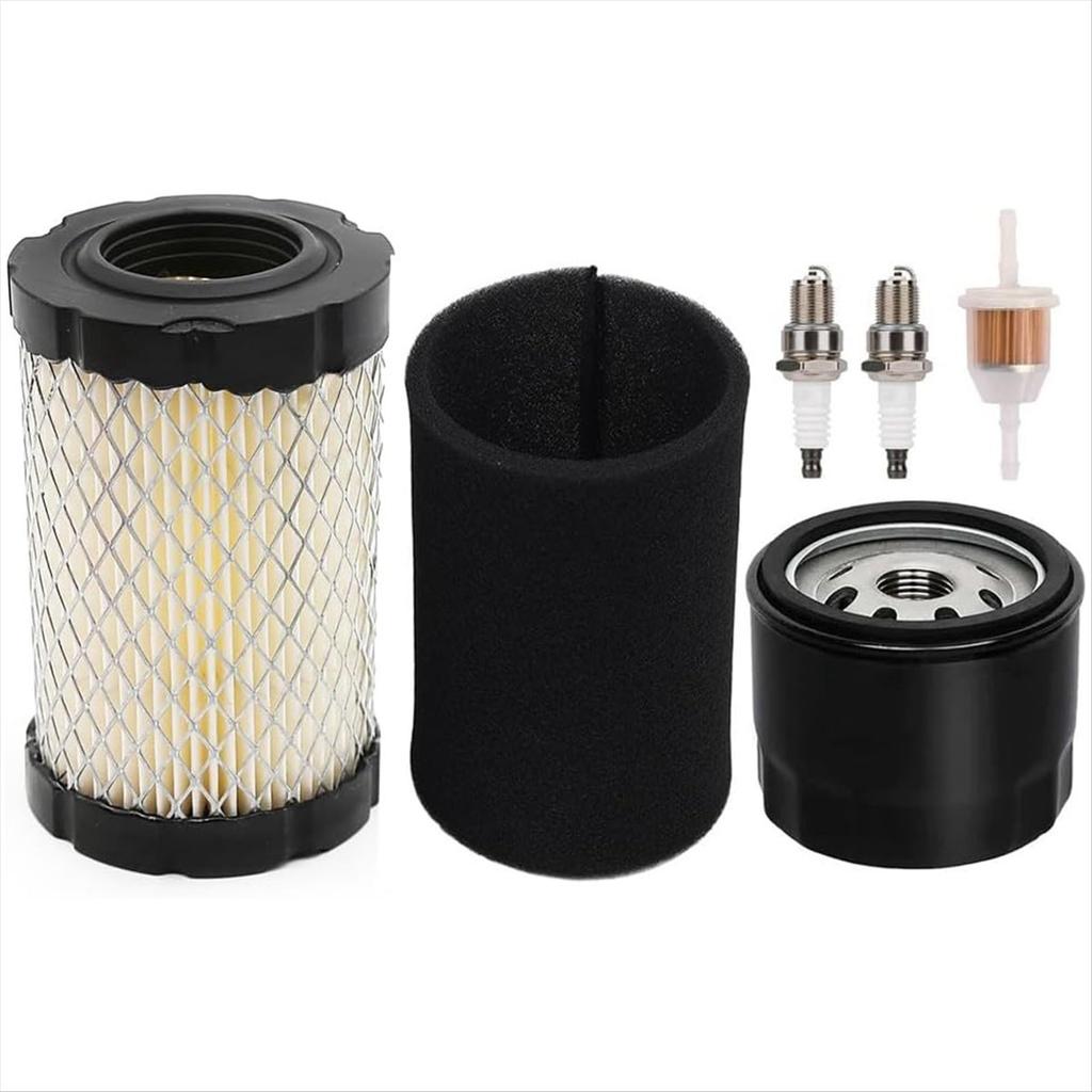 796031 594201 Kit de filtre à air pour Briggs and Stratton 590825 591334 John Deere D100 D110 D105 D125 D130 D140 MIU14395
