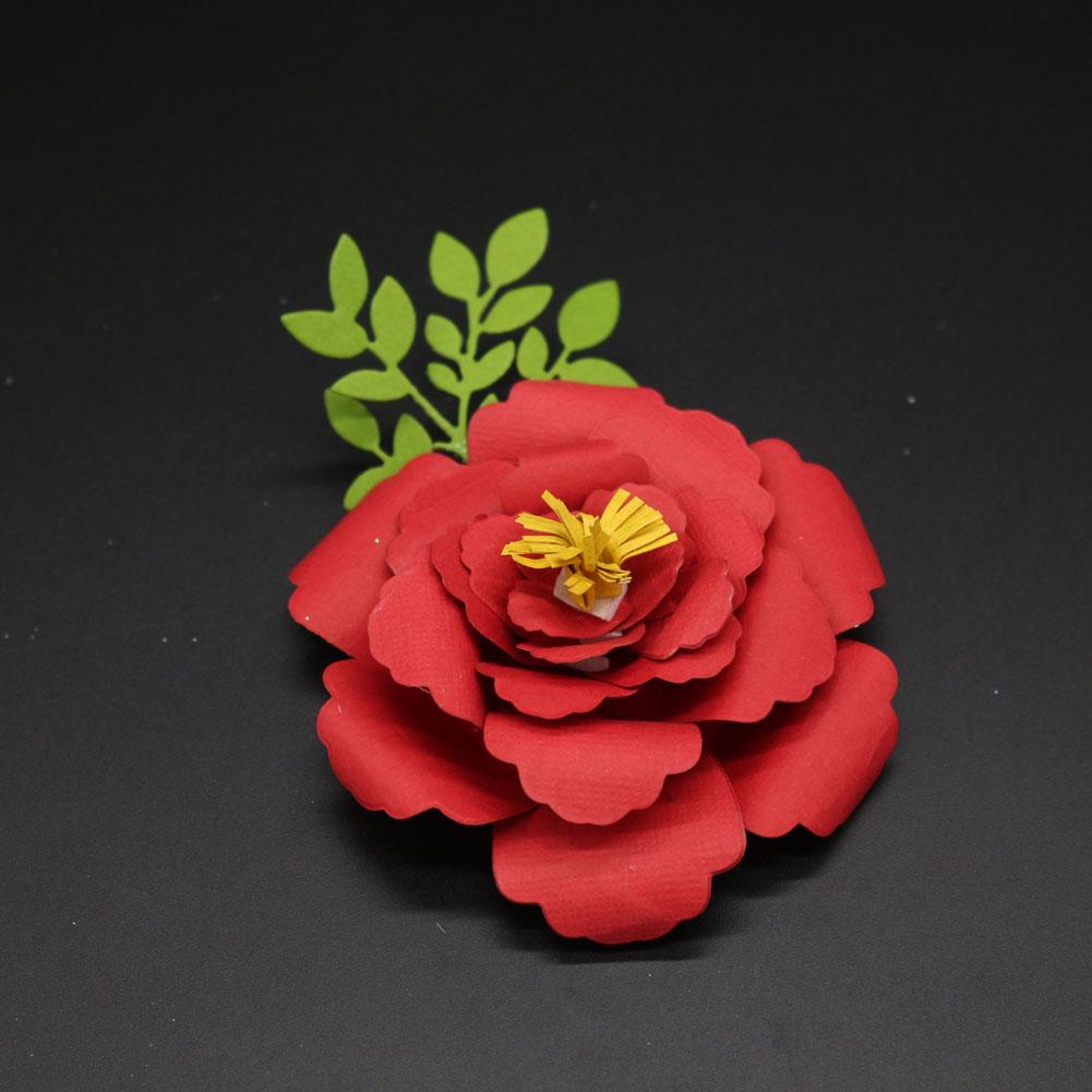 9 Different Flowers Frame Metal Silvery Stencil Embossing Cutting Dies For Diy Scrapbooking Paper Album Cards Making