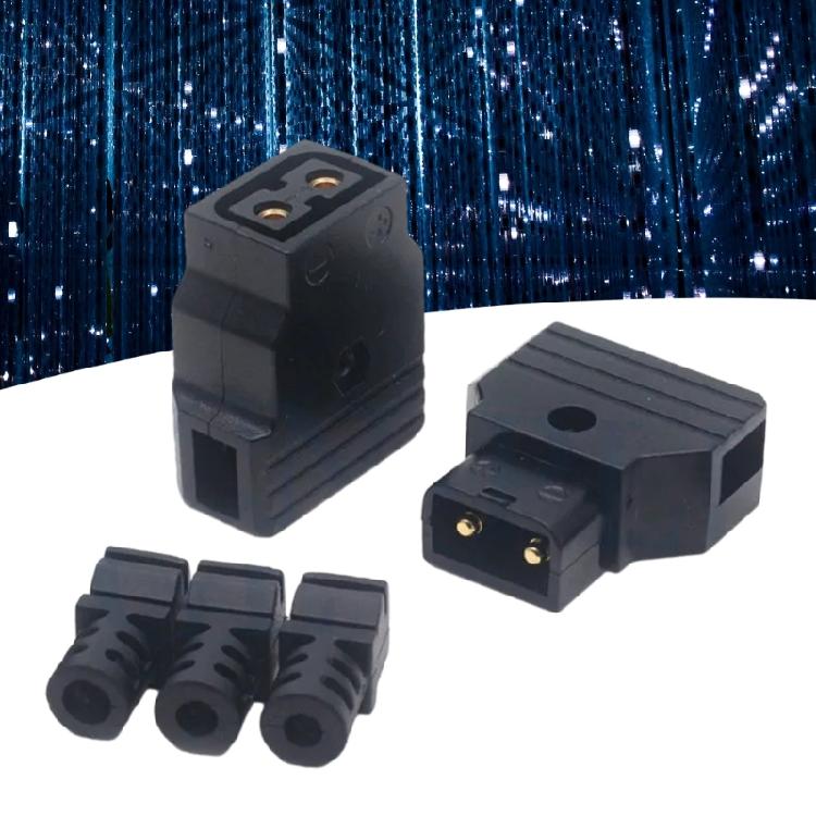 Männlicher D-Tap-Stecker für Camcorder-Stromkabel, V-Mount-Akku, DSLR-Kamera