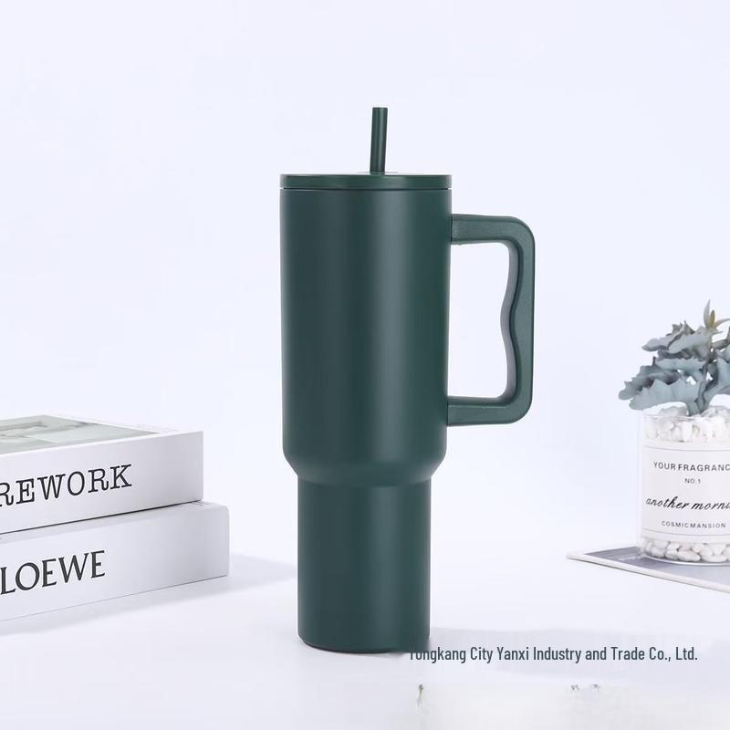 Portable Double-Layer Insulated Stainless Steel Tumbler