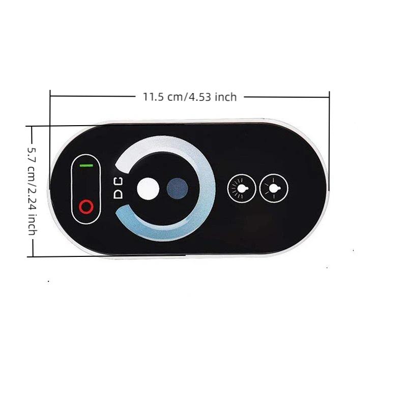 1 Set 6-Key Touch Monochrome Dimmer Led Strip Touch Controller Controller Dimmer Monochrome Touch Strip Dimmer