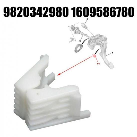 Black OEM Number 9820342980 Clutch Pedal Spring Clip for PARTNER IV 18