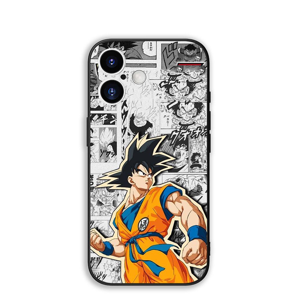 

Cover for Apple iPhone 16 15 14 11 Pro Max 6 7 8 Plus + SE2 SE3 SE 2022 2020 8+ Phone Case Super Vegeta Dragons Gokus Balls Z iPhone 11 Pro