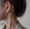 Chic Versatile Hoop Earrings: Trendy, Exquisite Design for a High-End Look