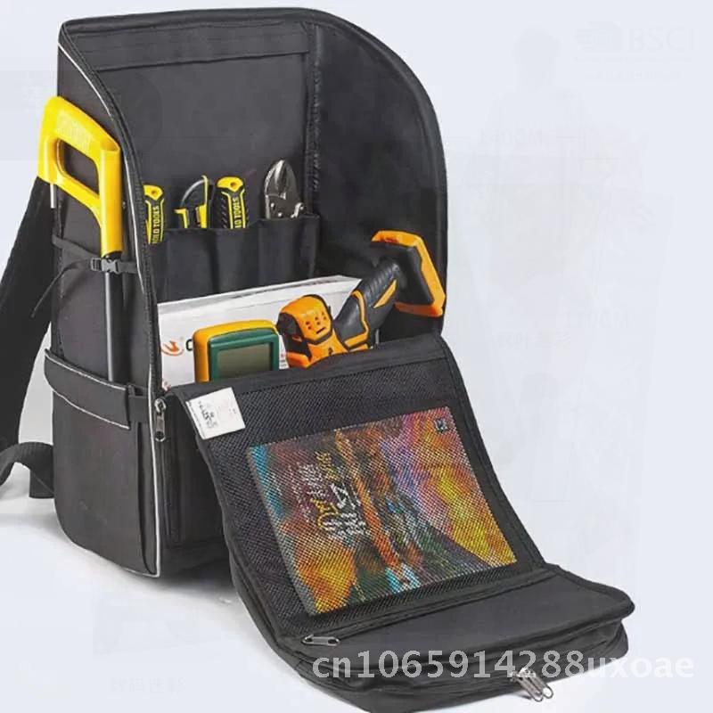 ultifunctional Tool Storage Backpack Electricians Special Large Capacity Hardware Organizer Bags Portable Tools Accessorie