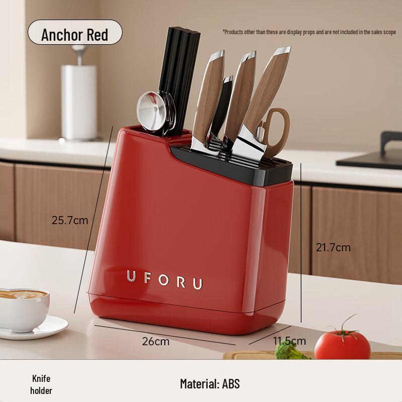 Wutuo Kunststoff Küchenarbeitsplatten Messer- und Utensilienabtropfer