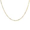 Sparkle Chain Necklace Plated Cute Simple Small Necklaces Cute Infinity Necklace for Women Wedding Jewelry