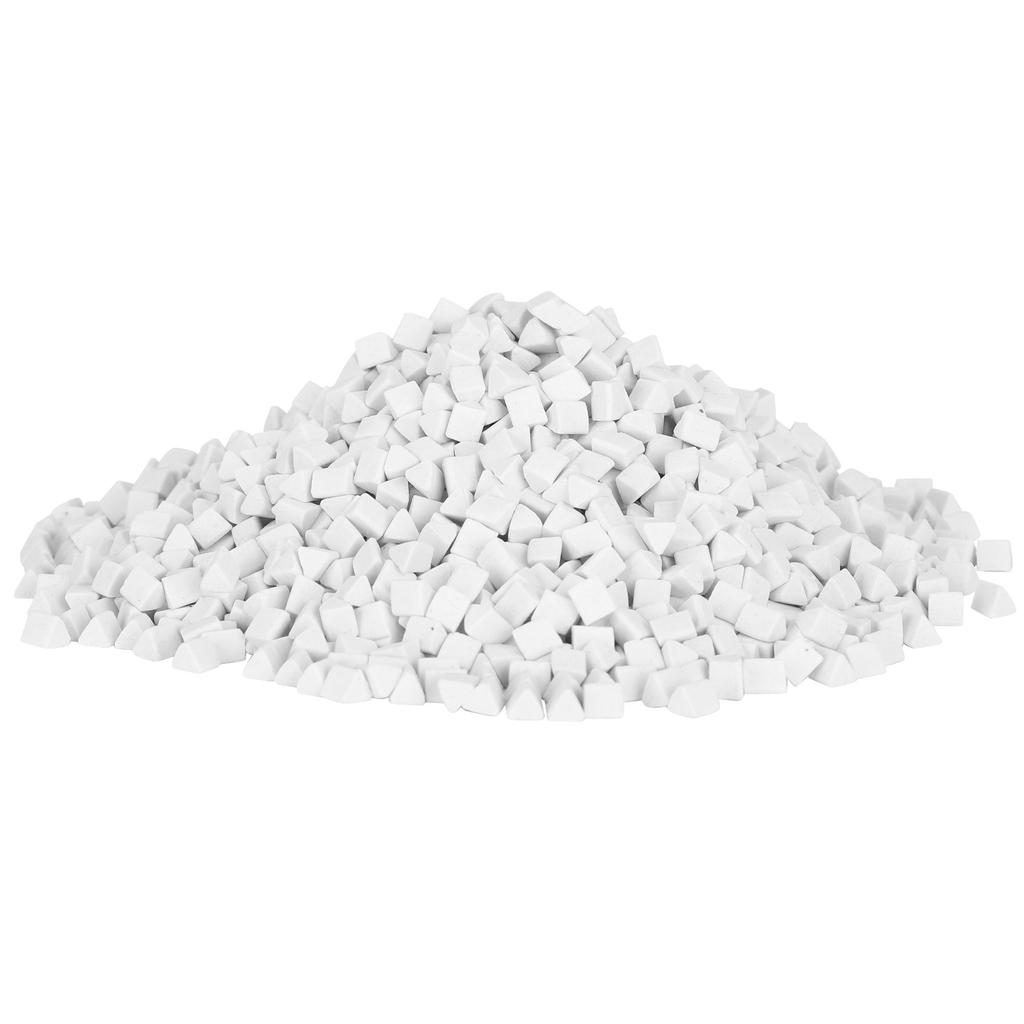 Ceramic Triangle Abrasive Jewelry Buffing for Vibration Polishing Grinding Machine 4mm 500g