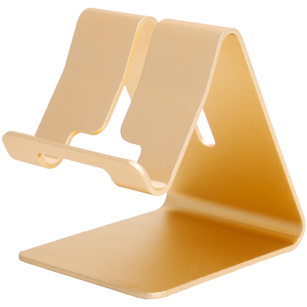 Portable Aluminum Alloy Mobile Phone Holder Hands Free Desktop Stand  Nonslip Smartphone Mount