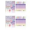 Quick drying nail color graffiti marker pen, 12 color nail art painting special pen set, easy to use portable nail acrylic pen