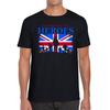 Supporting The Heroes British Veteran Unisex Mens T Shirt Womens Tops Tees